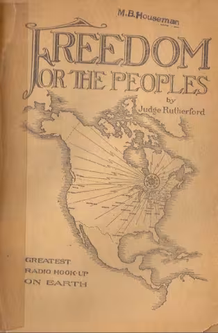 Freedom For The Peoples