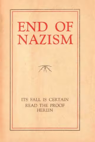 End of Nazism