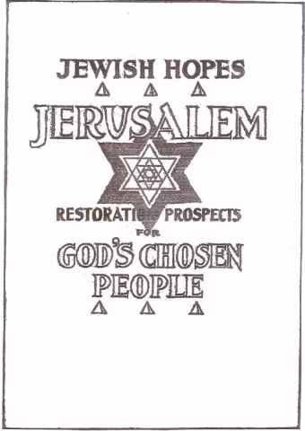Jewish hopes
