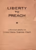 Liberty to preach